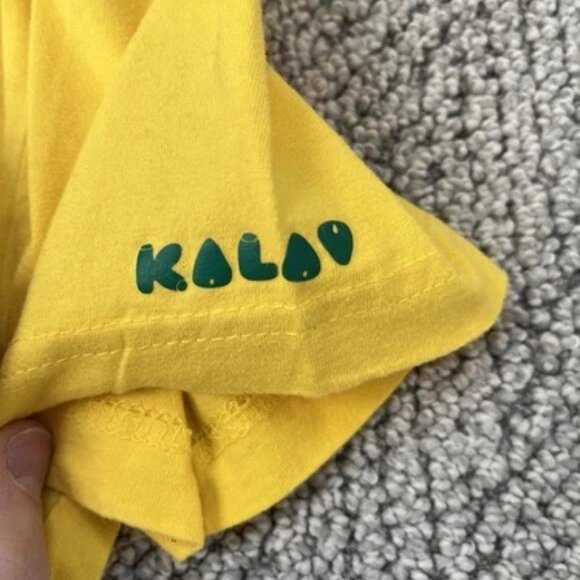 Yellow Statue of Liberty With Skull T-Shirt Roly Kaloo Size Medium M - Picture 5 of 6